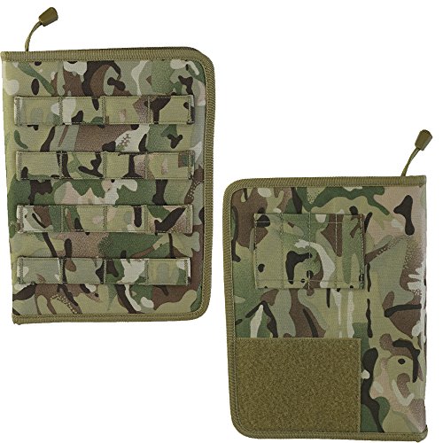 Kombat Molle Fully Zipped Tactical Notebook Notepad Holder Folder A5 BTP MTP