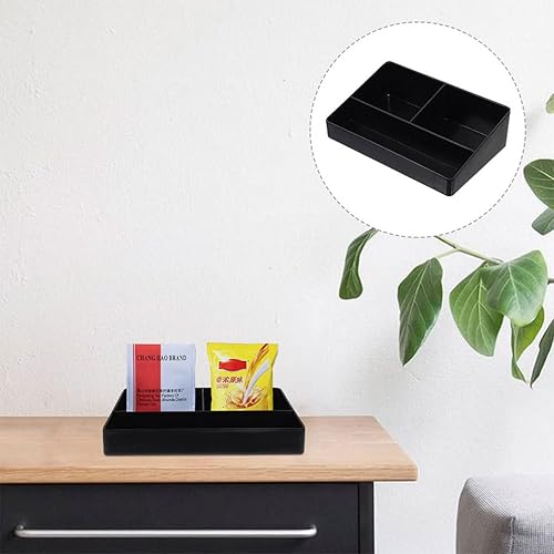 Miniatura 6 de Kichvoe Caja de almacenamiento de café, accesorios para carrito de café, cajón de almacenamiento de té, organizador de bolsa de café, bolsa de té,