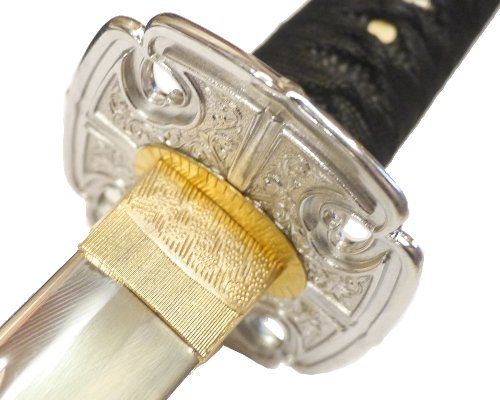 織田信長　レプリカ　模造刀と織田信長　家紋入り刀置き Amazon.co.jp: 模造刀 美術刀 織田信長拵 左文字 さもんじ