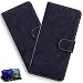 Produktbild LEMAXELERS Huawei P Smart 2019 Hülle,Huawei Honor 10 Lite Handyhülle Netter reizender Tiger Prägung Flip Case PU Leder Cover Magnet Schutzhülle Handytasche für Huawei P Smart 2019,TX Tiger Black
