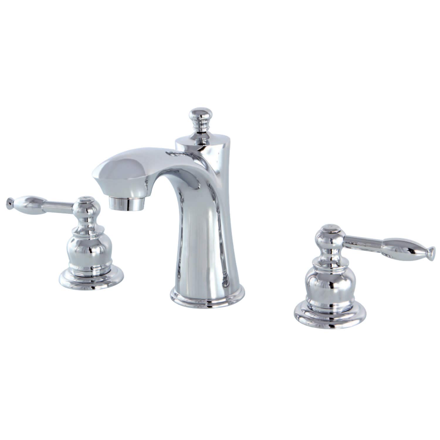 Robinetterie de toilette Kingston Knight en chrome pour sublimer votre rituel du matin