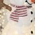 BlueWish Pop-Up Snowman Christmas Decorations, Set of 3 Collapsible Snowman Family Outdoor Christmas Decorations with 270 LED Warm White Lights, Santa Claus Hat, Yard, Garden, Indoor