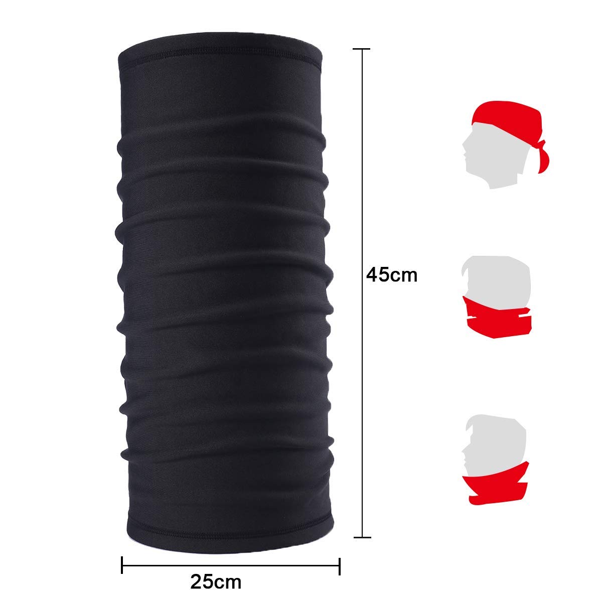 Arcweg Snoods Uomini Scaldacollo Pile Antivento per Uomini Donne Elastico Collo Ghetta Inverno Termica Multifunzionale Scaldacollo Collo Scaldacollo Per Corsa Sci Ciclismo Motoc