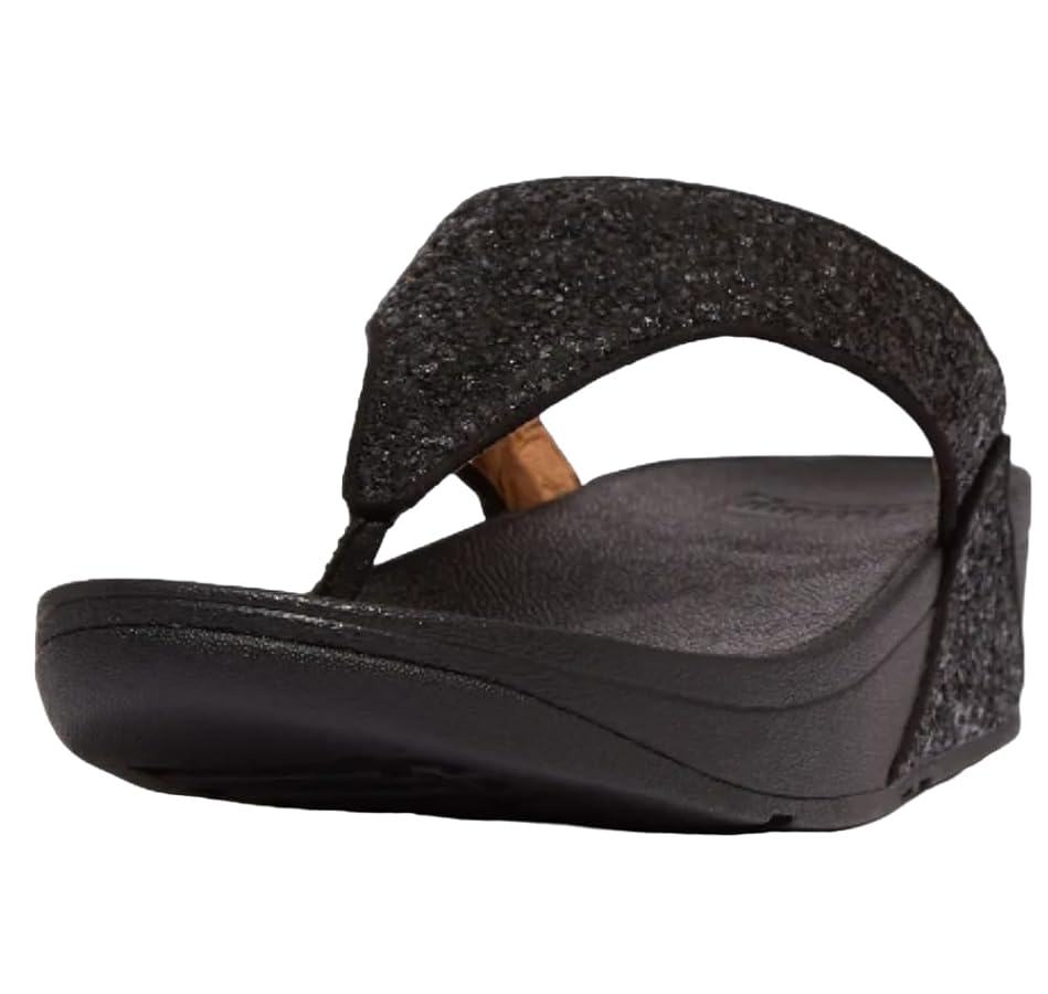 Amazon.com | FitFlop Shimma Wedge Black Glitter Sandal 7 M Amazon.com | FitFlop Shimma Wedge Black Glitter Sandal 7 M