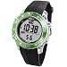 Digital Multifunction Sports Wrist Watch - Waterproof Smart Fit Classic Men Women Water Sport Swimming Fitness Gear Tracker w/ Chronograph, Countdown, Dual Time, Diving Mode - Pyle PSNKW30GN (Green)