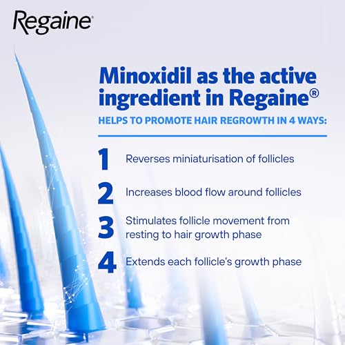 Regaine For Men Extra Strength Foam - Scientifically Proven To Help Stop Hereditary Hair Loss - Minoxidil Foam for Hair Regrowth - (3 x 73ml), Packaging May Vary - Image 4