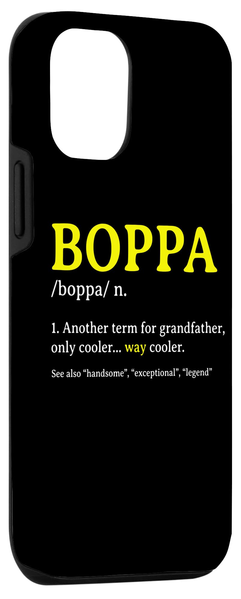 iPhone 14 Pro Boppa Definition Fathers Day - Grandpa -Grandfather Case - Image 3