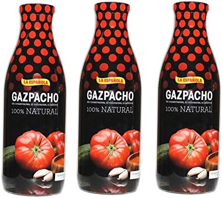 Gazpacho La Espaรฑola 33 oz Imported from Spain Pack of 3