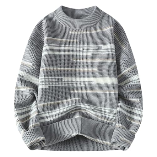 Men's Sweater O-Neck Knitted Long-Sleeve Warm Men Casual Sweaters Thicken Warm Pullovers Knitted Sweater Male