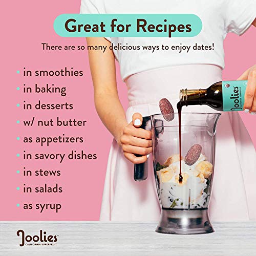 Joolies Organic Medjool Date Syrup | Cinnamon, 2 Pack | Made with Fresh California Grown Fruit | Vegan, Gluten-Free, Paleo, No Added Sugar | Low Glycemic Breakfast, Baking & Dessert Topping