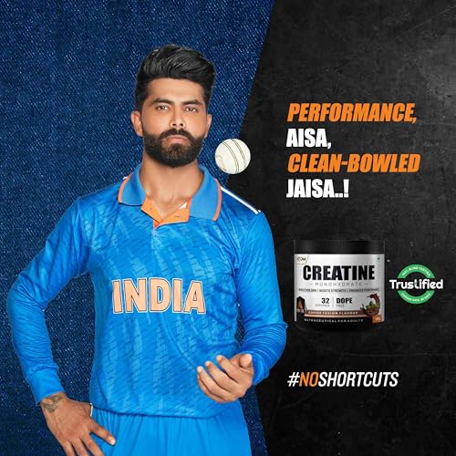 Image of Asitis Nutrition Atom Creatine Monohydrate Powder 100 grams - 32 Servings | Dope Free | Enhances Performance | Promotes Muscle Gains | Coffee Fusion Flavour