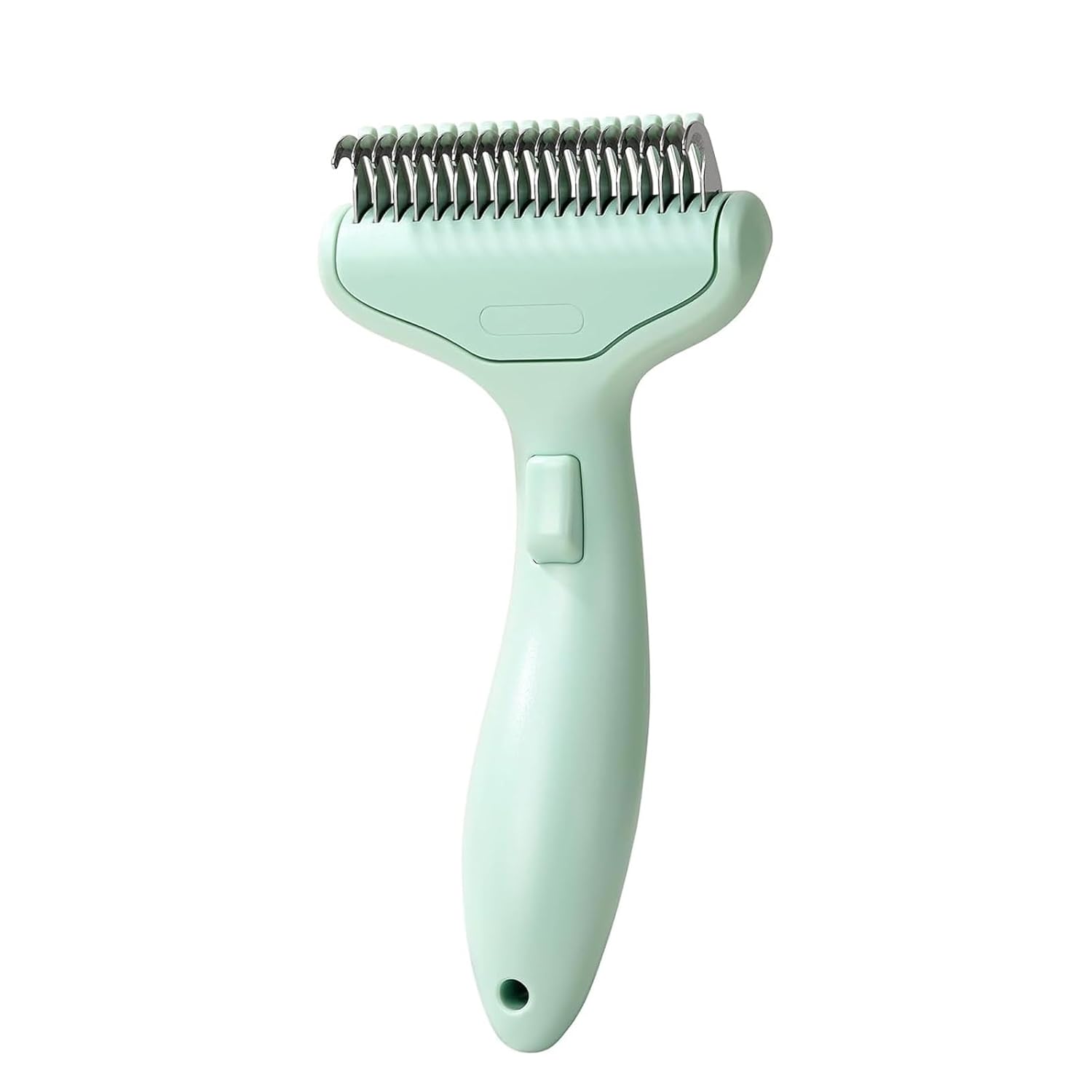 Cat Specific Hair Removal Comb,Cat Brushes for Indoor Cats,Cat Comb,Dog Thinning Brush Tool Stainless Steel Cat Hair Cleaning Brush(B)