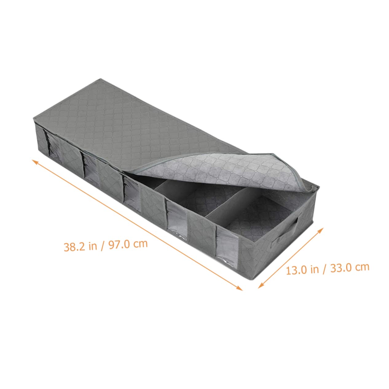 IMIKEYA Caja De Almacenamiento De Ropa Organizador De Ropa Plegable Debajo De La Cama Organizadores De Ropa De Juguetes Bolsas Organizadoras De Ropa