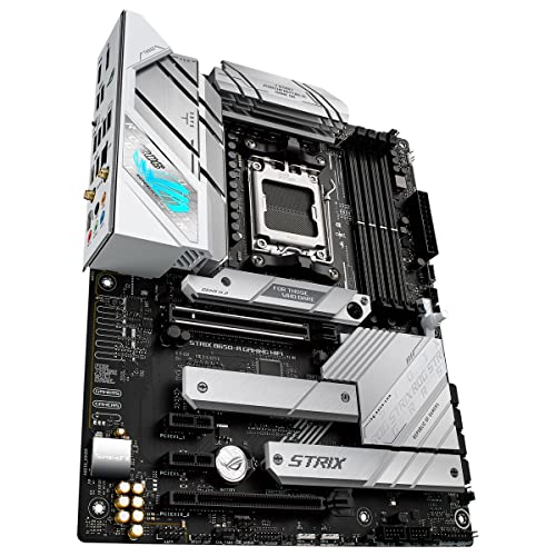 ROG STRIX B650-A GAMING WIFI Scheda Madre Gaming ATX, AMD B650, AM5, DDR5, 4xPCI 4.0, WiFi 6E (802.11ax), Intel 2.5Gb Ethernet, ROG SupremeFX 7.1, 3xM.2, 4xSATA 6GB/s, Aura Sync RGB, Nero - Scheda madre - Immagine 8