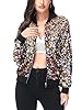 Anna-Kaci Womens Sequin Jacket Bomber Coat 1989 Sl... #2