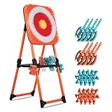 KAINOKAI Ensemble de lancer de hache avec 8 pièces et cible en poils pliable – Jeu d’intér...