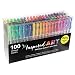 Inspired Art Gel Pen Set, XXL Pack (100 Unique Colors)