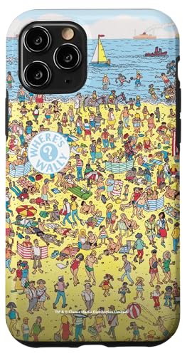 ウォーリーをさがせ the Beach Scene Front & Back スマホケース iPhone 11 Pro 用
