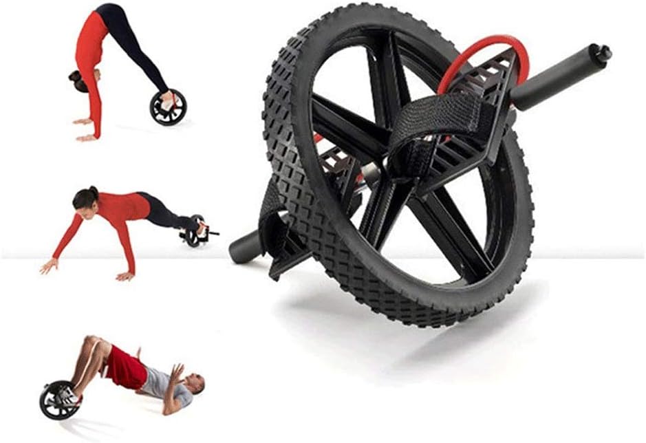 Abdominal Wheel,Multi-Function Hand and Foot Dual-use Belly Wheel Casters for Muscle Toning - Fitness Abdominal Exercise Equipment