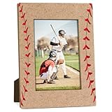RWSEFK Baseball Picture Frame, 4x6 Wood Photo Frame, Gifts for Team Player Women Men Athletes, Picture Photo Frames for Desk Decor, Baseball Sports Theme Gifts -50
