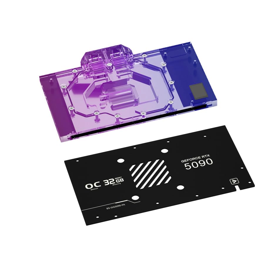 Amazon.co.jp: GPU 銅 LED 水冷ヘッド For Gigabyte RTX 5090 D Gaming