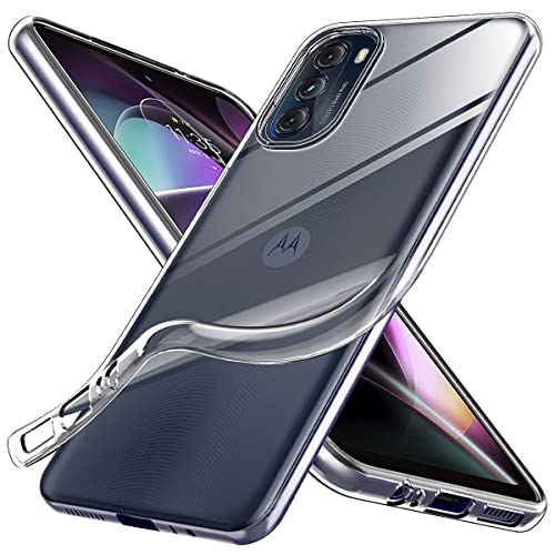bokoo Crystal Clear Moto G 5G 2022 Case.Soft Slim Fit Transparent Plastic TPU Protective Silicone Cover Phone Cases for Moto G 5G 2022 [Slim Thin & Comfort Grip] [Shockproof]
