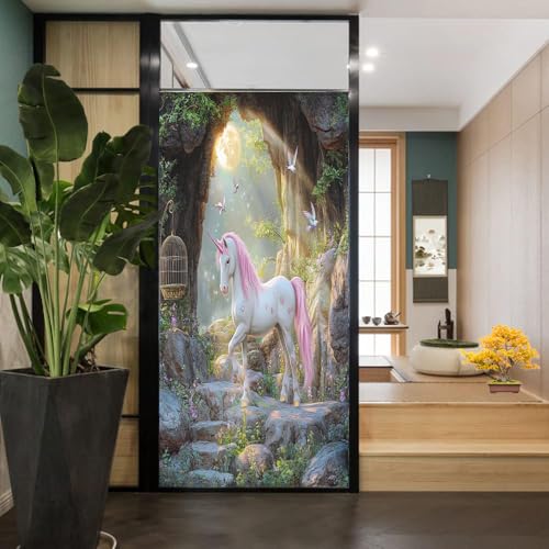 Película de privacidad para ventana Unicornio 17.7x23.6 in miniatura 4