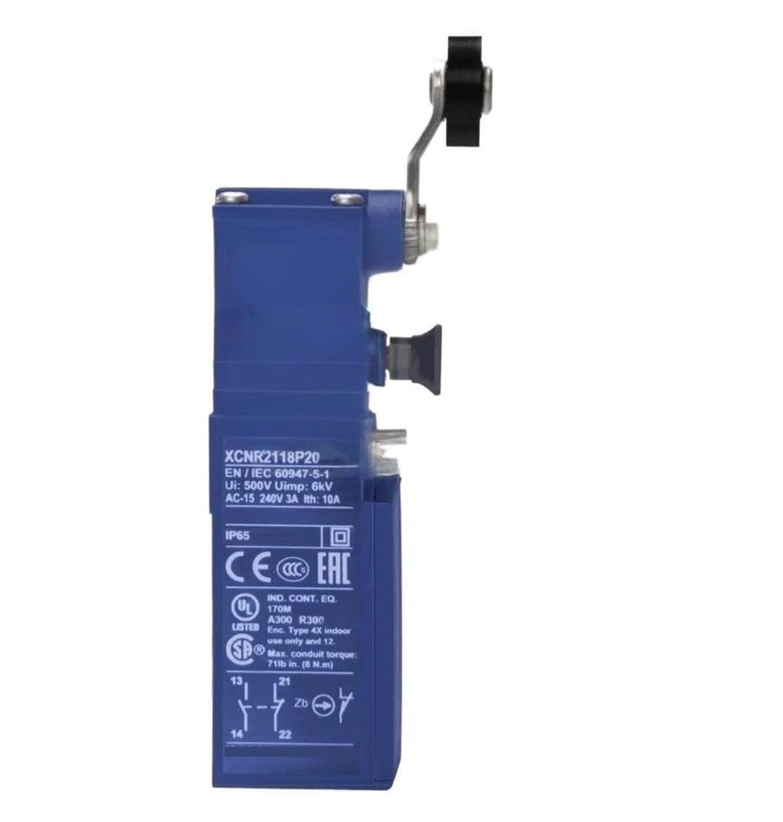 KSZHZYMGX Limit switch travel switch self-locking manual reset XCNR2118P20