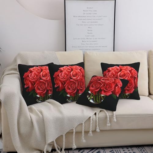 Housse de coussin 40,6 x 40,6 cm lavable avec zip invisible - 5