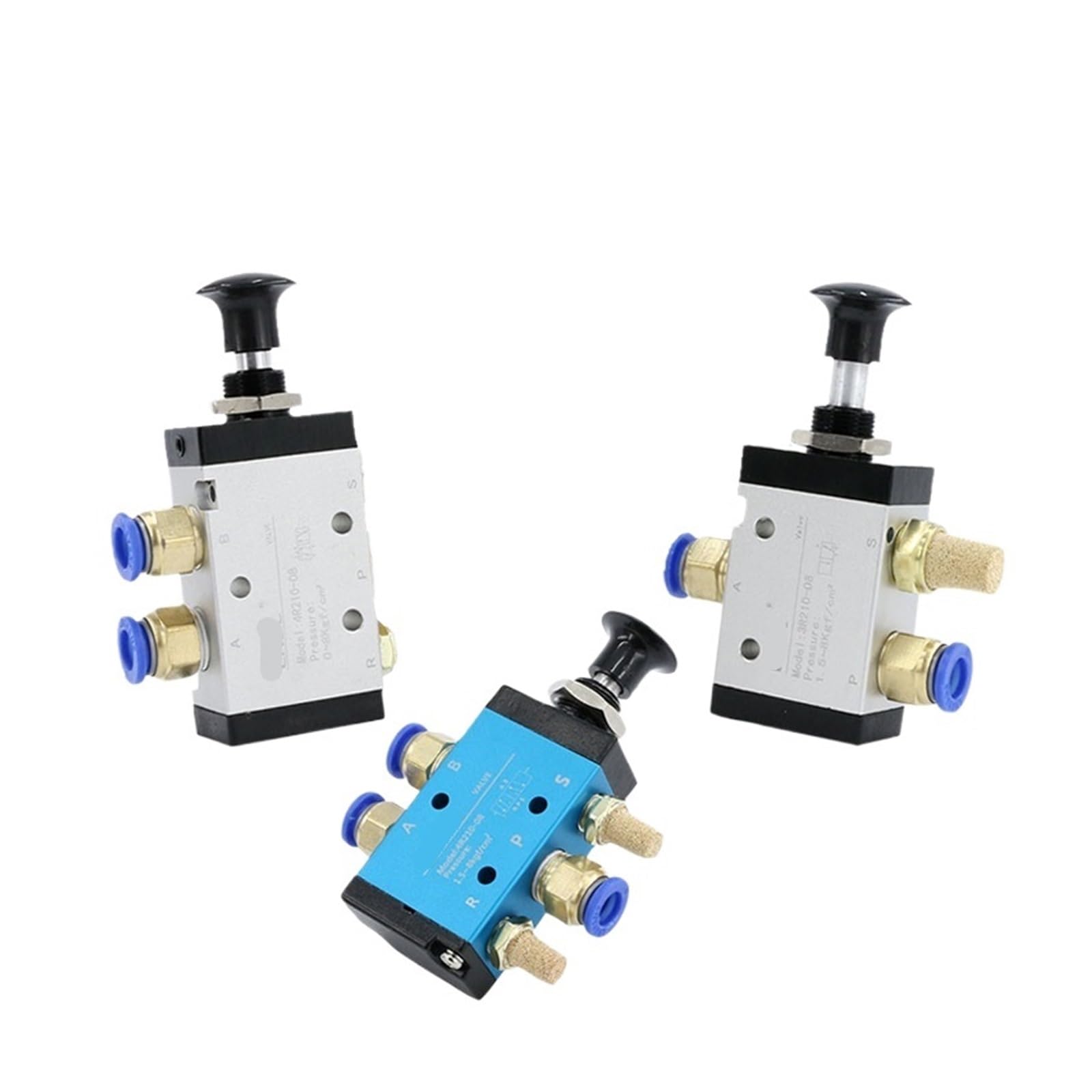 AWWVRLMM 1 PCS manual valve mechanical 3R210/4R210/3R310/4R310/4R410 pneumatic switch two-position three-way(3R210-08)