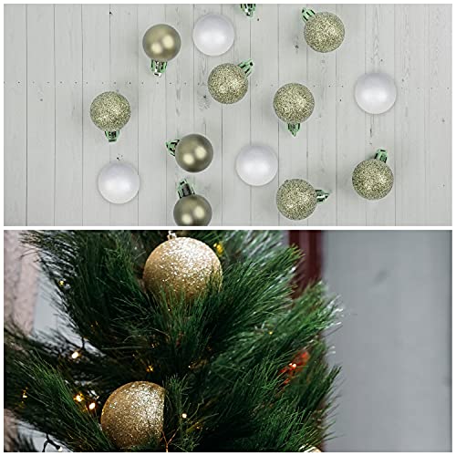 BELLE VOUS Weiße Styropor Kugeln zum Basteln 8cm (24er Stuck) - Styropor Kugel Bälle zum Basteln Kunst, Party und Weihnacht Dekoration, Projekte & Haushalt Kugeln Styropor