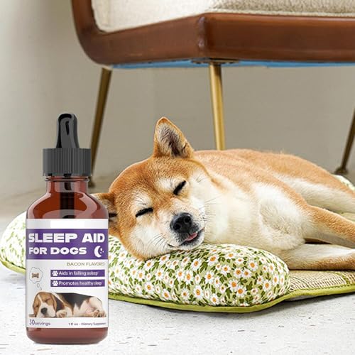 Beruhigungstropfen Für Hunde,Beruhigungstropfen Für Welpen Bei Stress | Natürliche Einschlafhilfe Für Hunde Bei Stress, Trennung, Training & Reisen