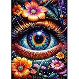 DOMROM Eye Diamond Painting...