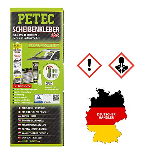 Petec 83333 Scheibenkleber Set Kartusche Profi Qualität