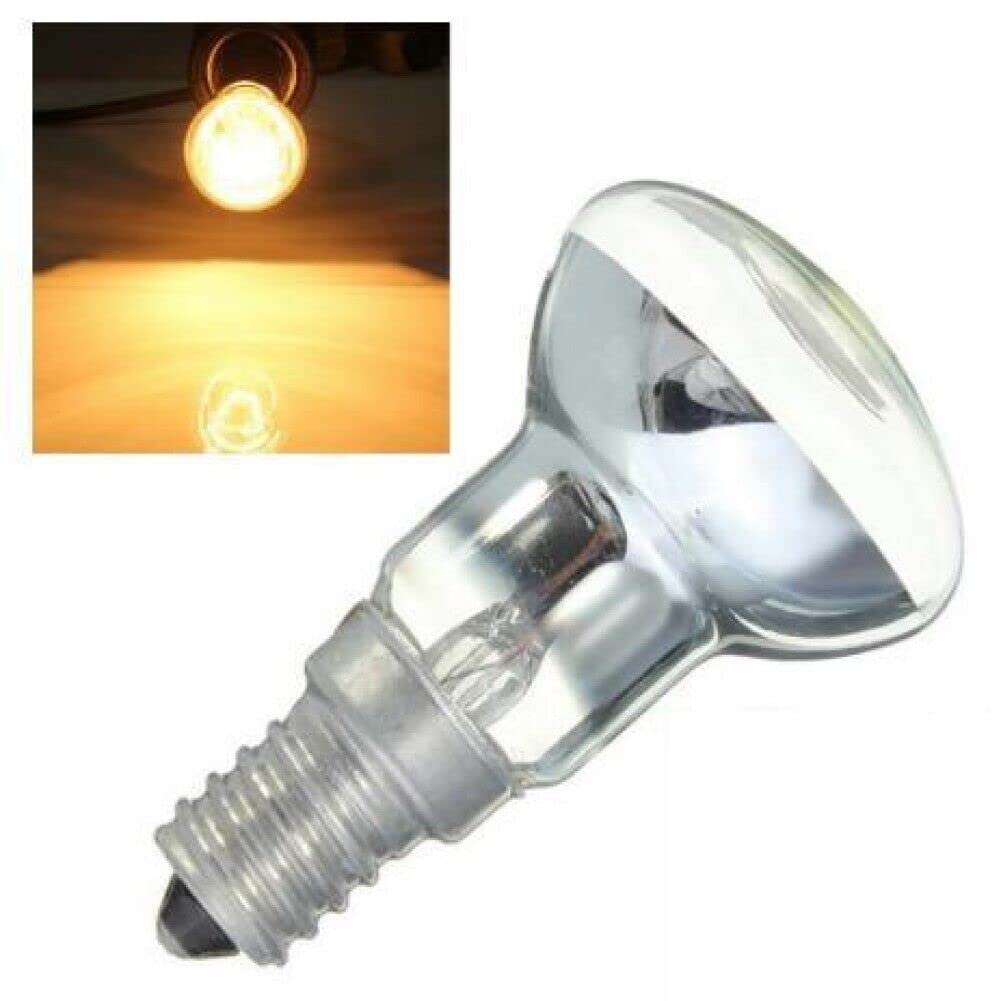 Luxuypon E14 R39 Lamp Bulb Pack Replacement Set Spotlight 220-240V 30W (5pcs)