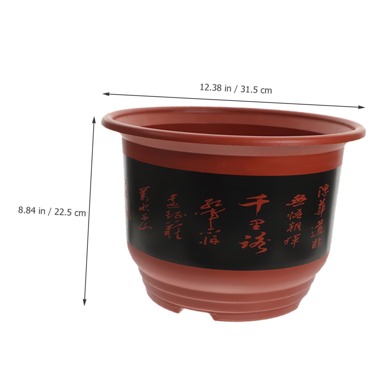 TOYANDONA 2pièces Jardinière pour Orchidées Plastique Pot De Fleurs pour Plantes Intérieur Drainage pour Évacuation Eau