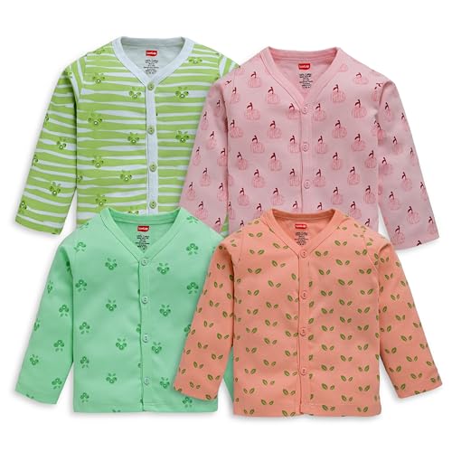Image of LuvLap Unisex Cotton Regular Fit Jhabla Shirt