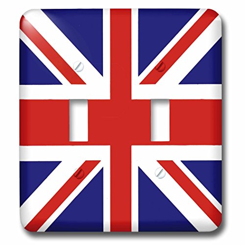 Interrupteur double à bascule drapeau anglais pour rénovation intérieure - 2