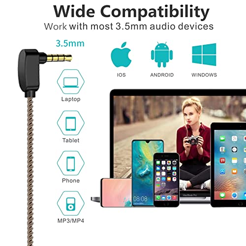 Image of Yinyoo Iem Earphones Kbear Rosefinch In-Ear Monitor Headphones Audiophile Earbuds, Wired Hifi Bass With 1Dd Driver For Musicians Isolation Headphones For Drummers Singers Stage (Brown, With Mic)