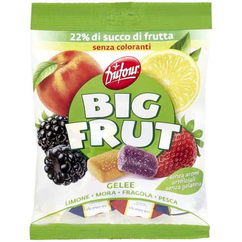 Dufour Caramelle Big Frut Mediterranei, 150G