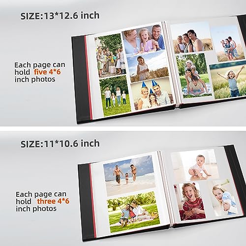 Honeytolly 16-40-BLACK Large Photo Album Self Adhesive thumb #4