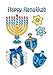 Glitter Hanukkah Stickers