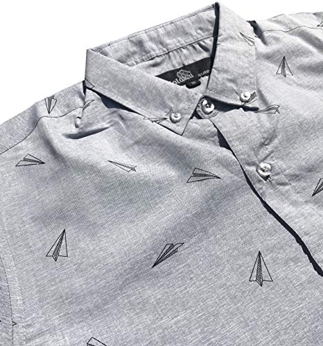 Image of Molokai Surf Button Down Slim Fit Hawaiian Short Sleeve Shirts