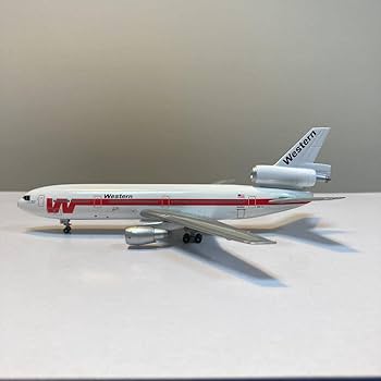 Amazon.co.jp: Western Airlines DC-10 1:400 : Hobbies