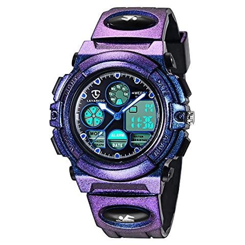 Watches,Kids Watches,Boys Teenagers Digital Outdoors Sport Watch Multifunction Waterproof Electronic Digital Watch with LED Light Alarm and Calendar Date for Kids Children Wrist Watches Cover