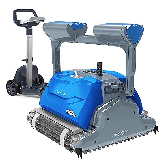 Robot Eléctrico De Piscina Fondo, Pared Y Línea De Agua Con Carro - Ms4