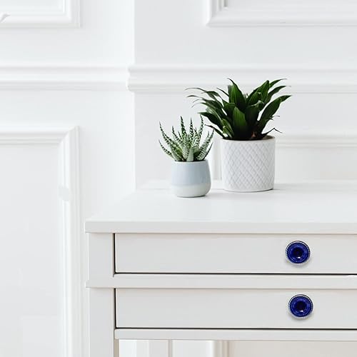 Miniatura 2 de Perilla Home Juego de 6 pomos redondos decorativos de cerámica de Marrakech para el hogar, gabinetes de cocina, armario, puerta de cristal, aparador