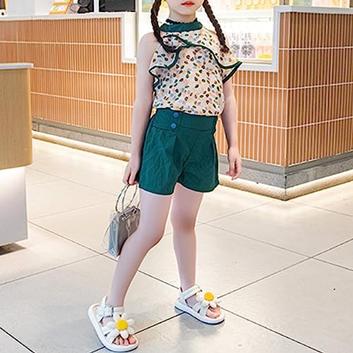 Girls' Sandals Summer Children's Soft Sole Shoes Pearl Decoration Fashion Girls' Bow Princess Sandals Toddler Girls3