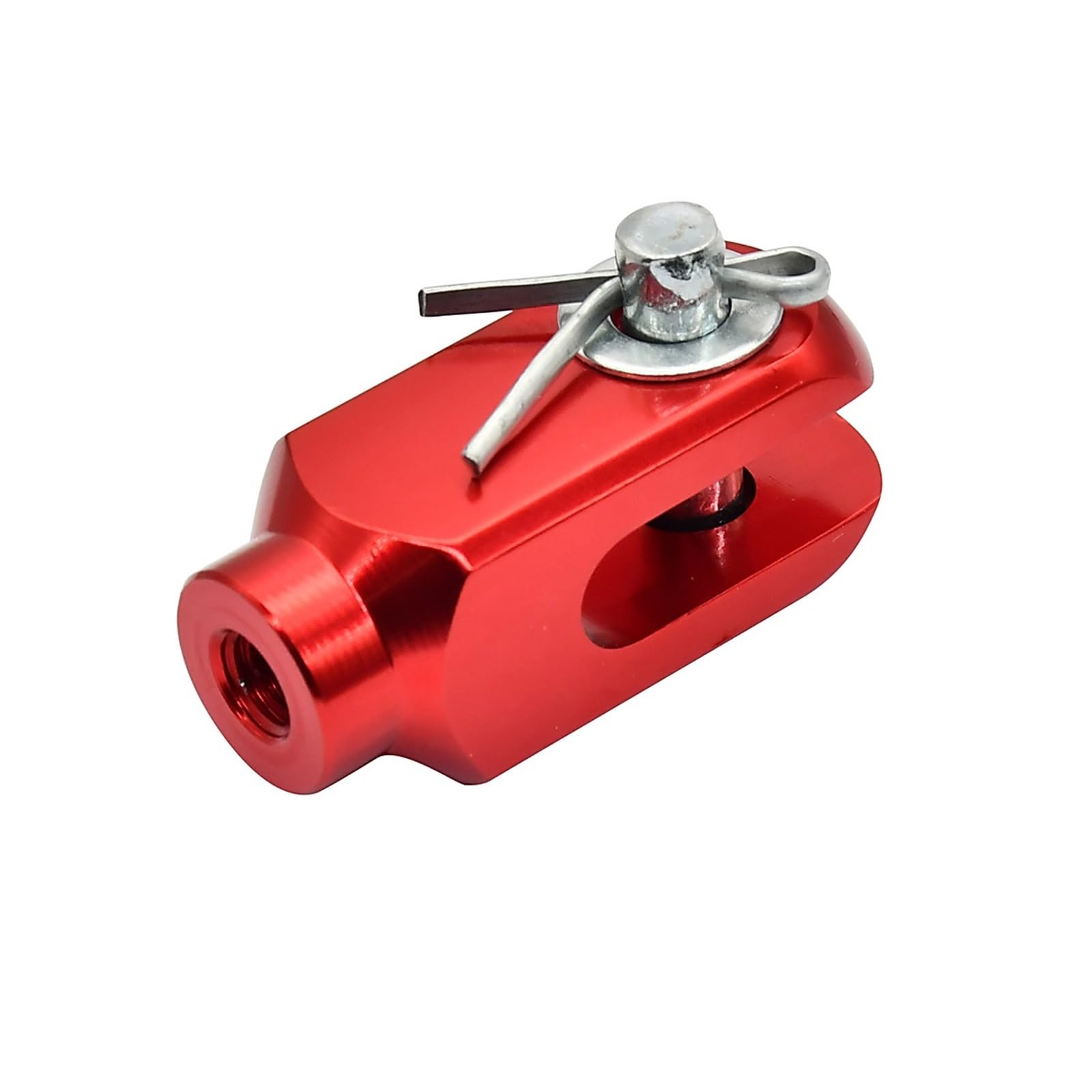 APSHDNCU Forward Brake Pump Fit for CR125R CR250R CRF150R CRF250R CRF250X CRF450R CRF450X Motorcycle Rear Brake Rod Joint Clevis(Honda Red)