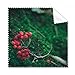 Red Fruit Forestry Science Nature Scenery Cleaning Cloth Phone Screen Glasses Cleaner 5pcs